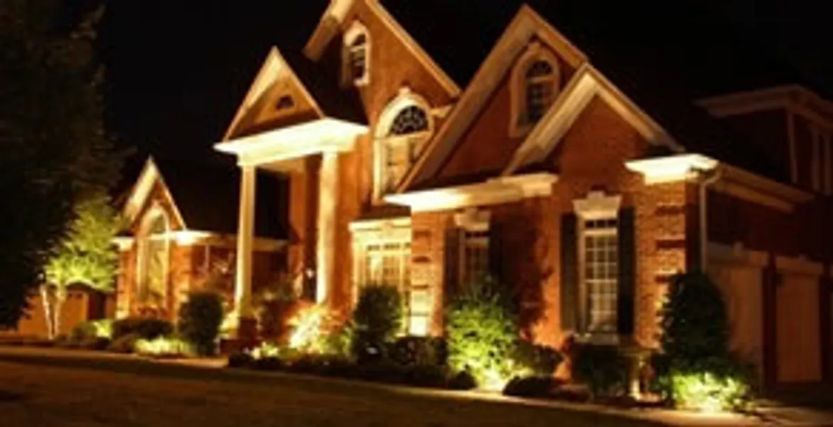landscape lighting installation services enhancing residential exterior lighting in Grand Rapids, MI